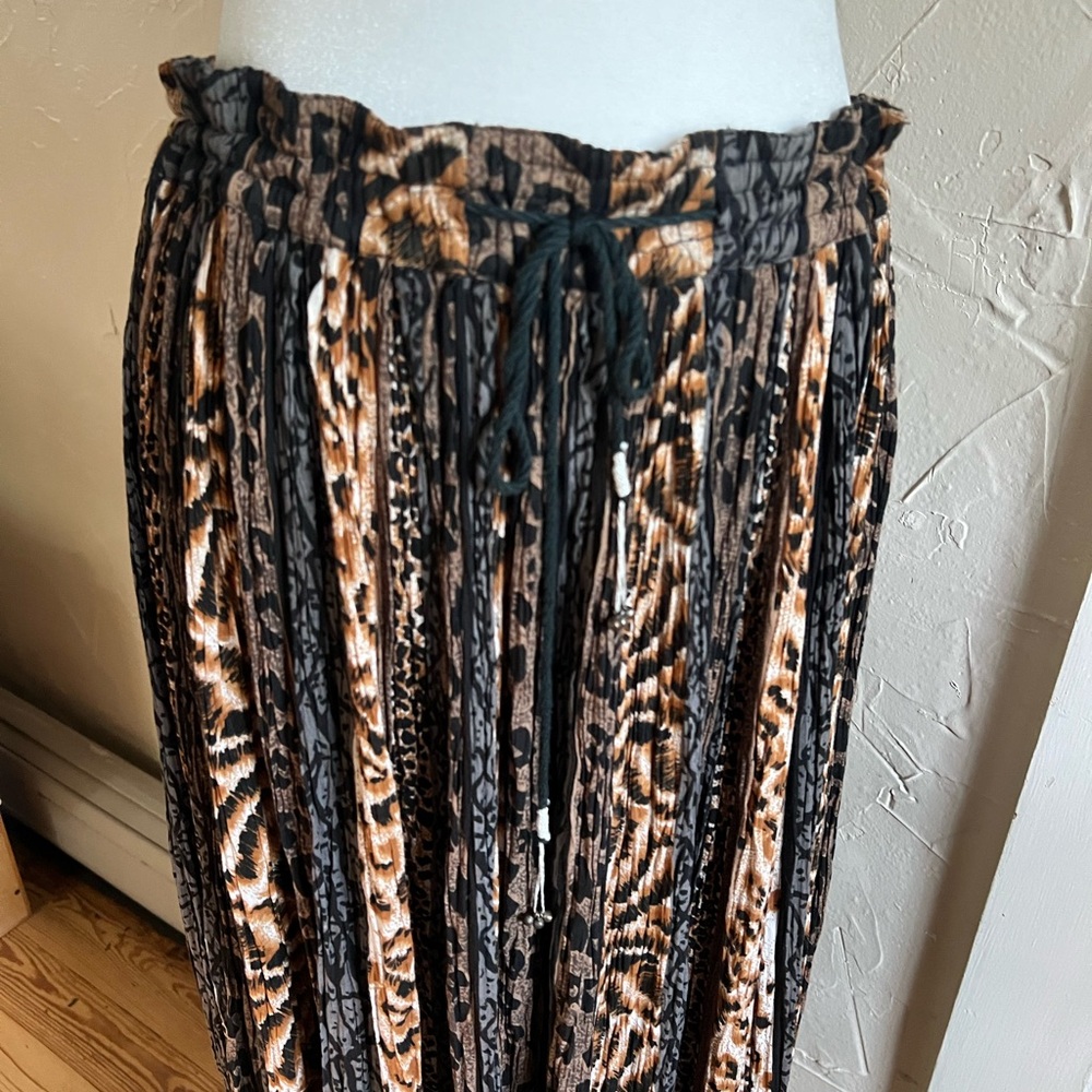 100% Cotton Maxi Long Skirt Festival Skirt Hippie Skirt One Size - Picture 2 of 10